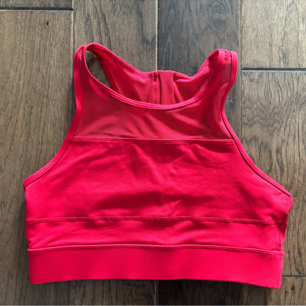Gently worn Zyia Active large Red All Star bra